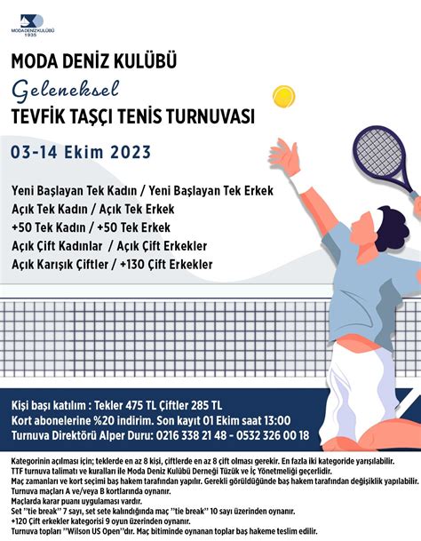 Tenis Turnuvaları ve Rekabetçi Maçlar